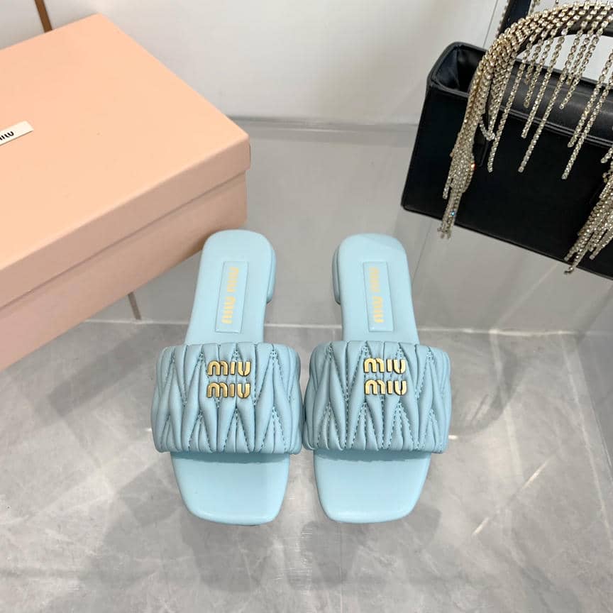 Miu Miu sheepskin slippers & sandals collection 2-1